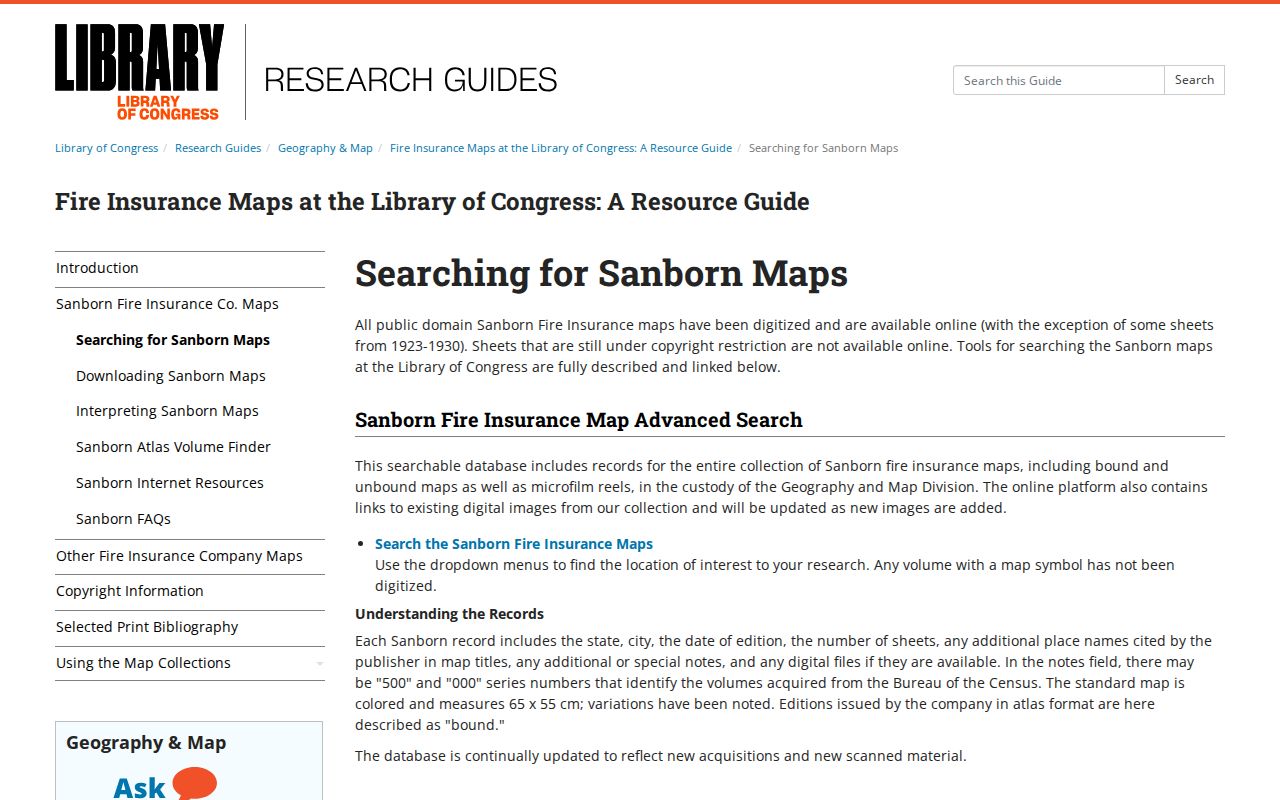 Pearland previous residents house-history research using the Sanborn map guide